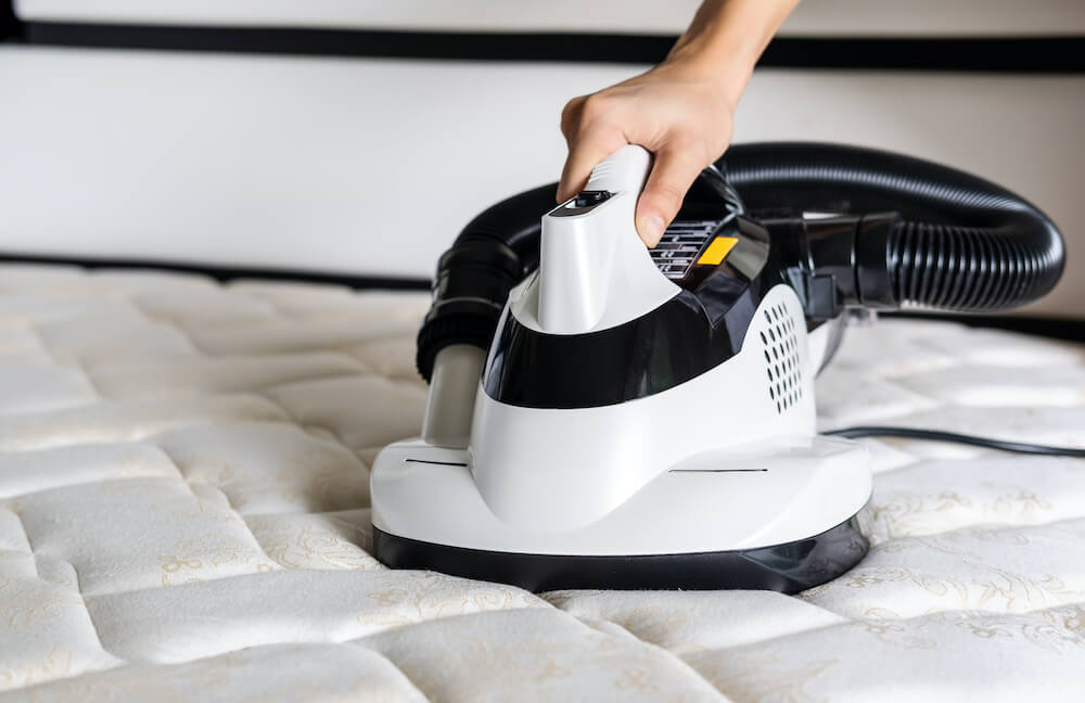 can you wet vacuum a mattress